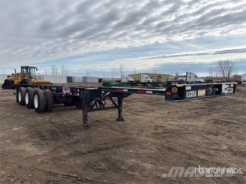 CIMC 40 ft Tri/A Extendable Container Trailer Containerhenger