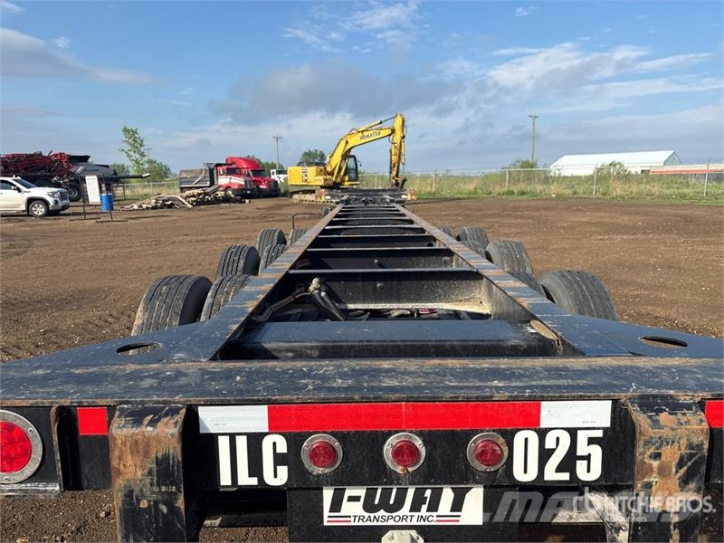 CIMC 40 ft Tri/A Extendable Container Trailer Containerhenger