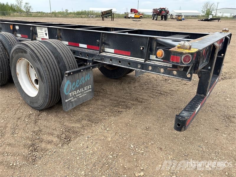 CIMC 40 ft Tri/A Extendable Container Trailer Containerhenger