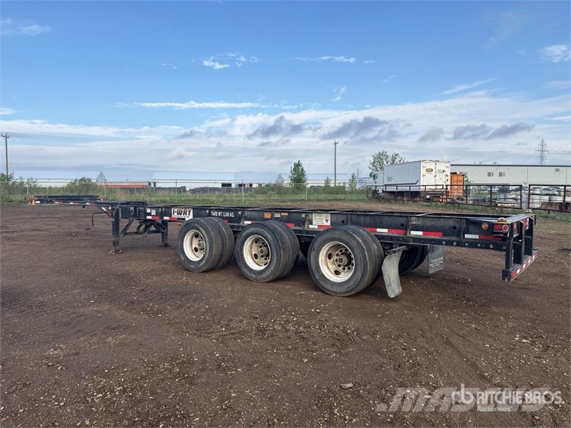 CIMC 40 ft Tri/A Extendable Container Trailer Containerhenger