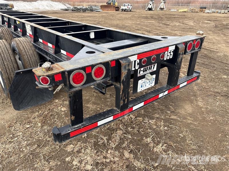 CIMC 40 ft Tri/A Extendable Container Trailer Containerhenger