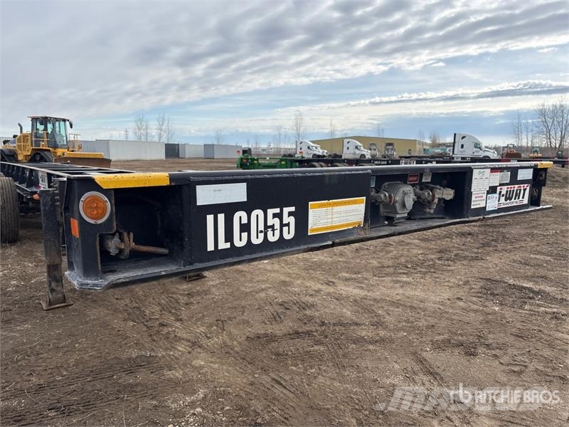 CIMC 40 ft Tri/A Extendable Container Trailer Containerhenger