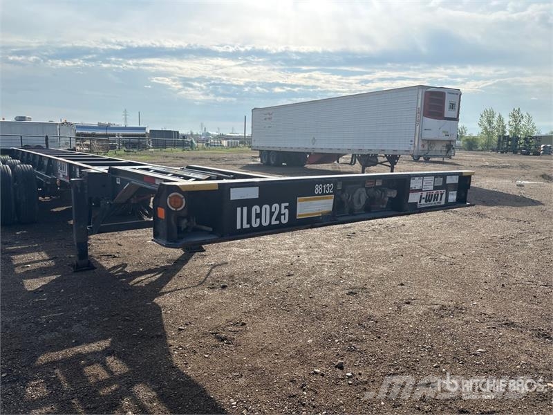 CIMC 40 ft Tri/A Extendable Container Trailer Containerhenger