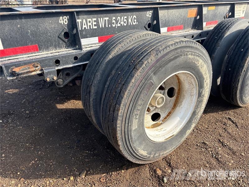 CIMC 40 ft Tri/A Extendable Container Trailer Containerhenger