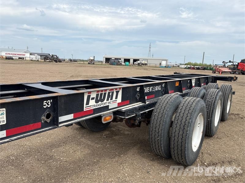 CIMC 40 ft Tri/A Extendable Container Trailer Containerhenger