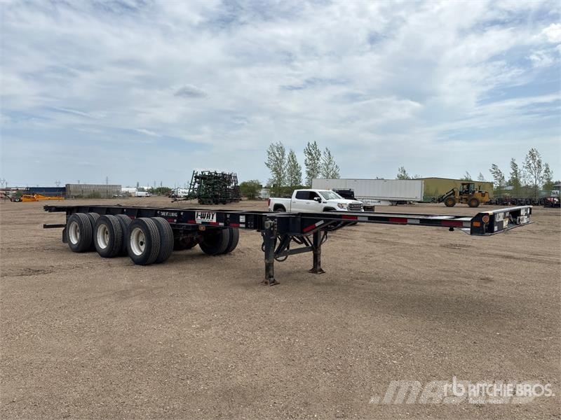 CIMC 40 ft Tri/A Extendable Container Trailer Containerhenger