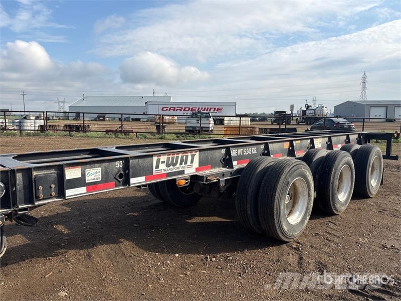 CIMC 40 ft Tri/A Extendable Container Trailer Containerhenger