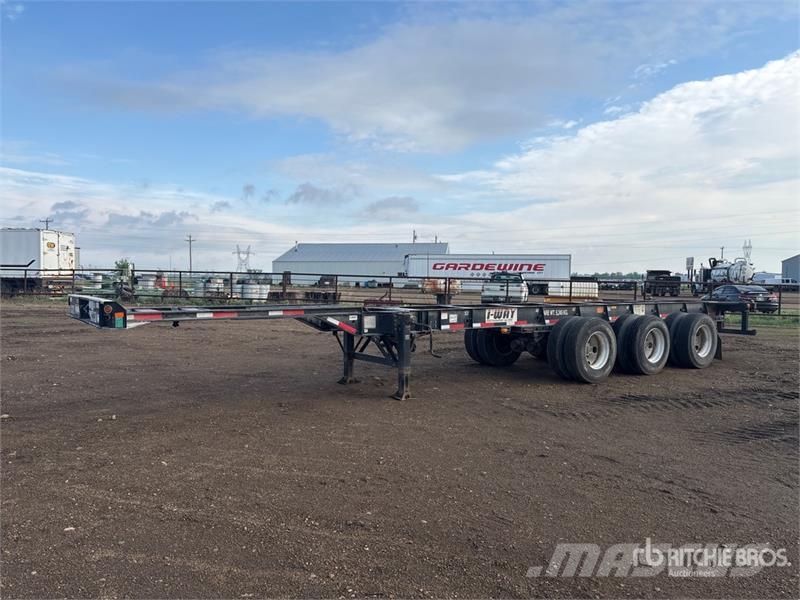 CIMC 40 ft Tri/A Extendable Container Trailer Containerhenger