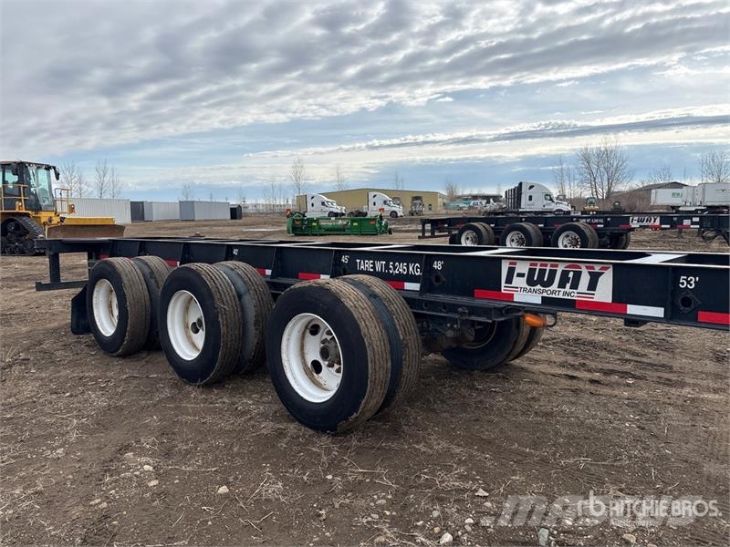 CIMC 40 ft Tri/A Extendable Container Trailer Containerhenger
