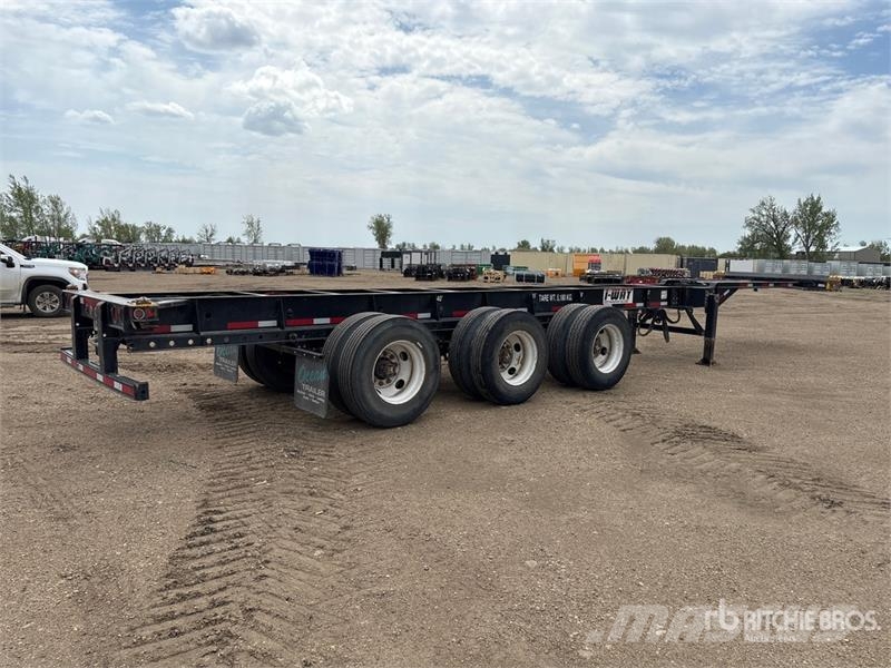 CIMC 40 ft Tri/A Extendable Container Trailer Containerhenger