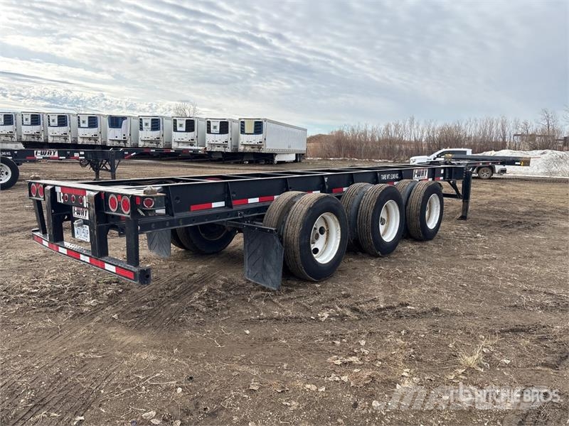 CIMC 40 ft Tri/A Extendable Container Trailer Containerhenger