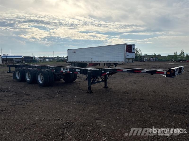 CIMC 40 ft Tri/A Extendable Container Trailer Containerhenger