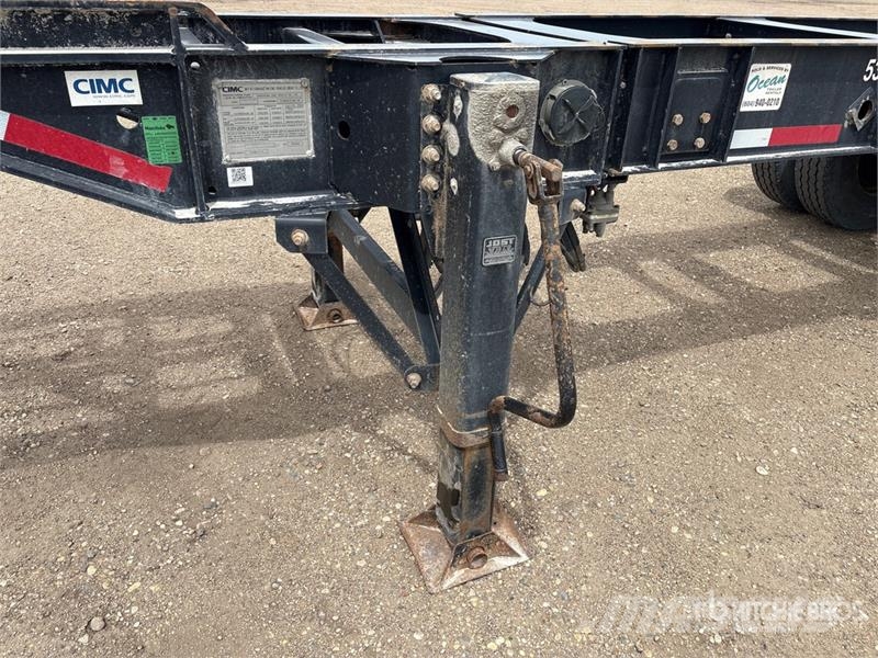 CIMC 40 ft Tri/A Extendable Container Trailer Containerhenger