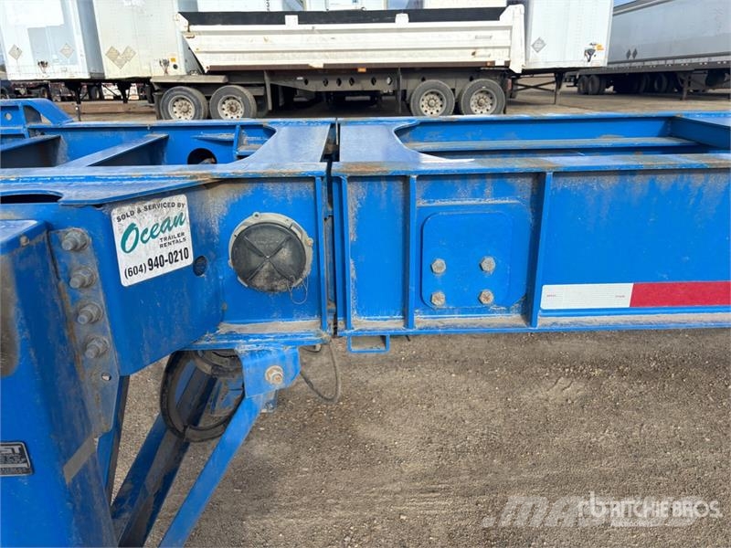 CIMC 40 ft Tri/A Extendable Container Trailer Containeranhänger