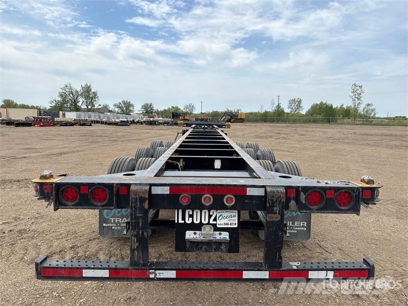 CIMC 40 ft Tri/A Extendable Container Trailer Containerhenger