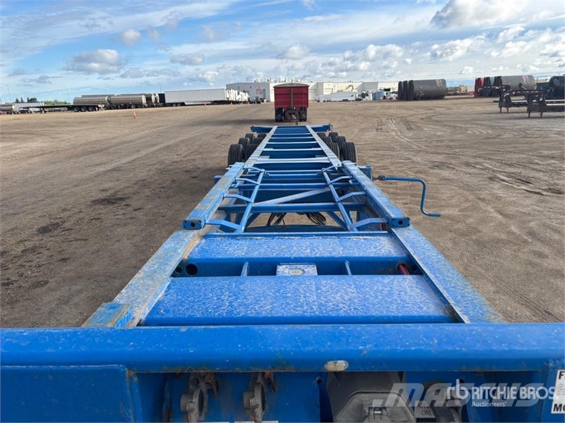 CIMC 40 ft Tri/A Extendable Container Trailer Containeranhänger