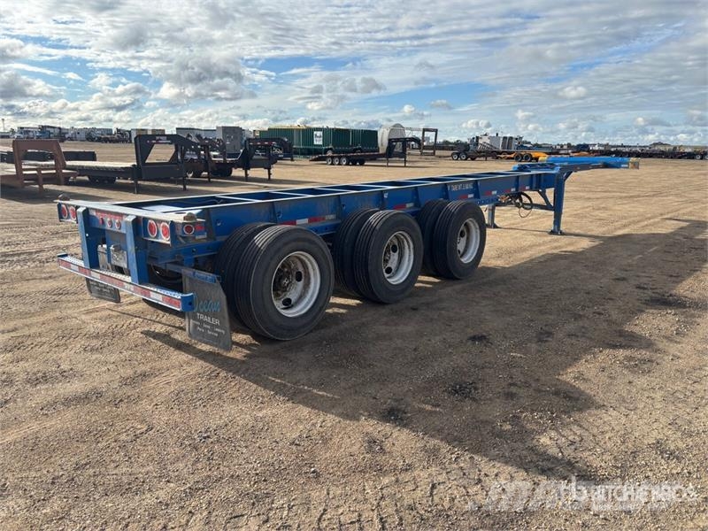 CIMC 40 ft Tri/A Extendable Container Trailer Containeranhänger
