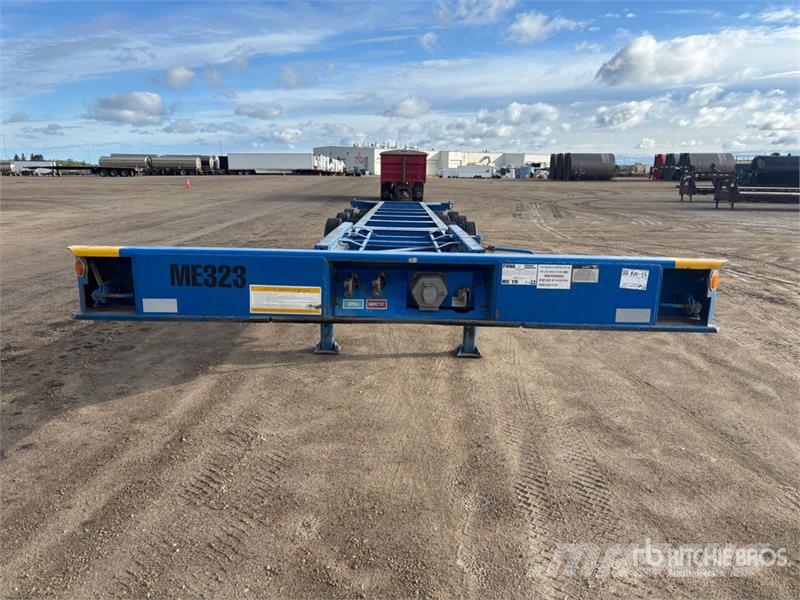 CIMC 40 ft Tri/A Extendable Container Trailer Containeranhänger
