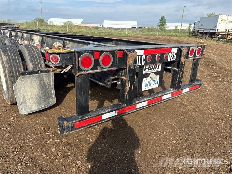 CIMC 40 ft Tri/A Extendable Container Trailer Containerhenger