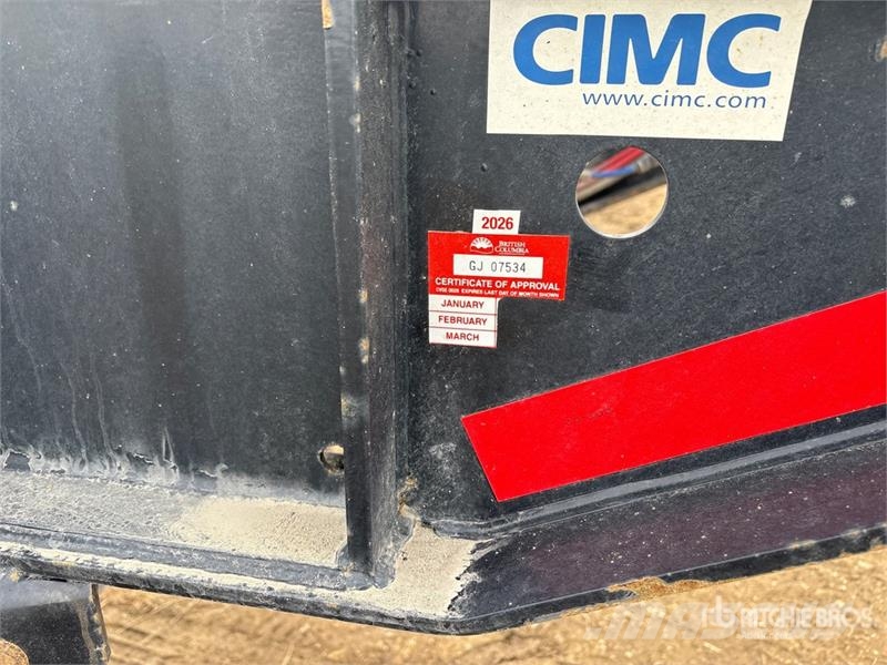 CIMC 40 ft Tri/A Extendable Container Trailer Containerhenger