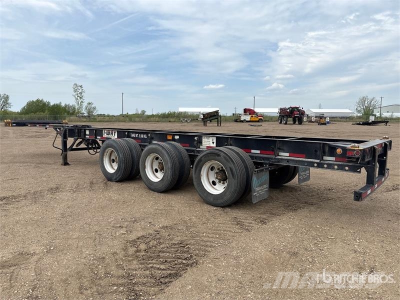 CIMC 40 ft Tri/A Extendable Container Trailer Containerhenger