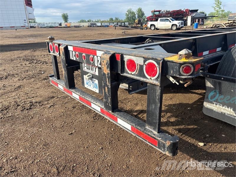 CIMC 40 ft Tri/A Extendable Container Trailer Containerhenger