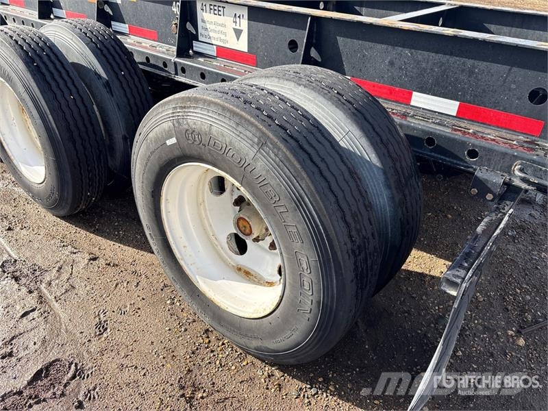 CIMC 40 ft Tri/A Extendable Container Trailer Containerhenger