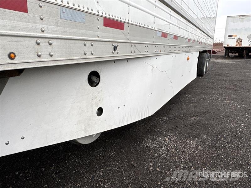 CIMC 53 ft T/A Refrigerated Trailer نصف مقطورات بدرجة حرارة قابلة للضبط