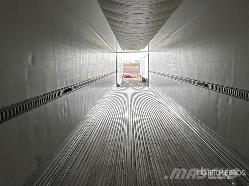 CIMC 53 ft T/A Refrigerated Trailer نصف مقطورات بدرجة حرارة قابلة للضبط