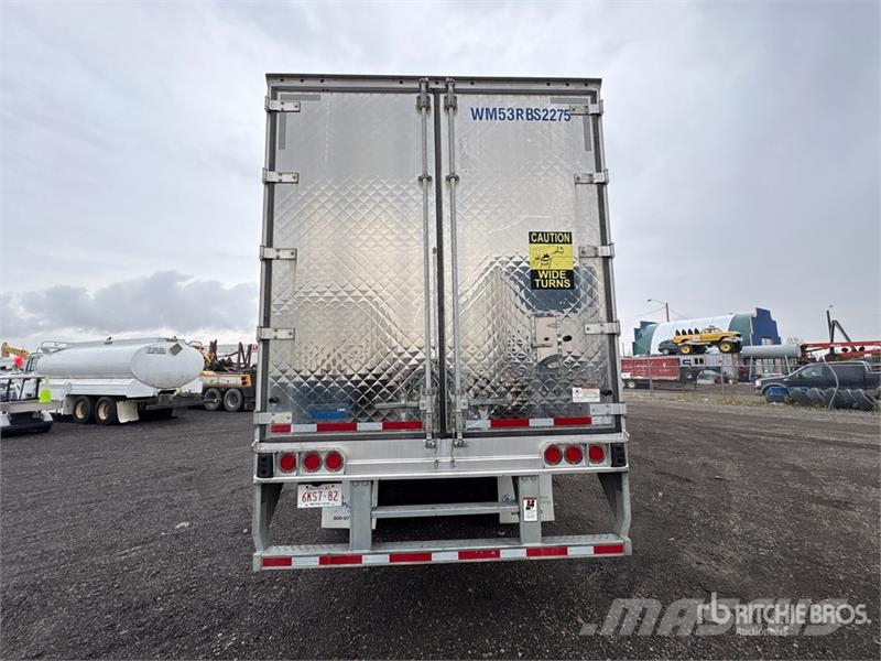 CIMC 53 ft T/A Refrigerated Trailer نصف مقطورات بدرجة حرارة قابلة للضبط