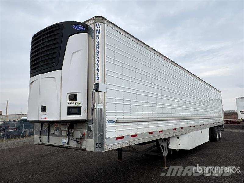 CIMC 53 ft T/A Refrigerated Trailer نصف مقطورات بدرجة حرارة قابلة للضبط
