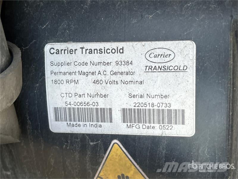 CIMC 53 ft T/A Refrigerated Trailer نصف مقطورات بدرجة حرارة قابلة للضبط