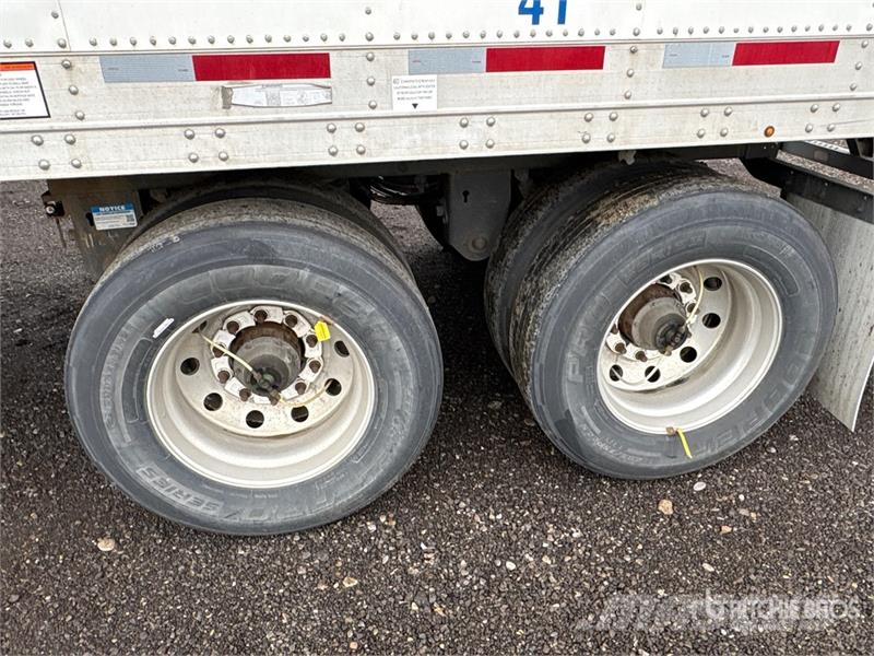 CIMC 53 ft T/A Refrigerated Trailer نصف مقطورات بدرجة حرارة قابلة للضبط