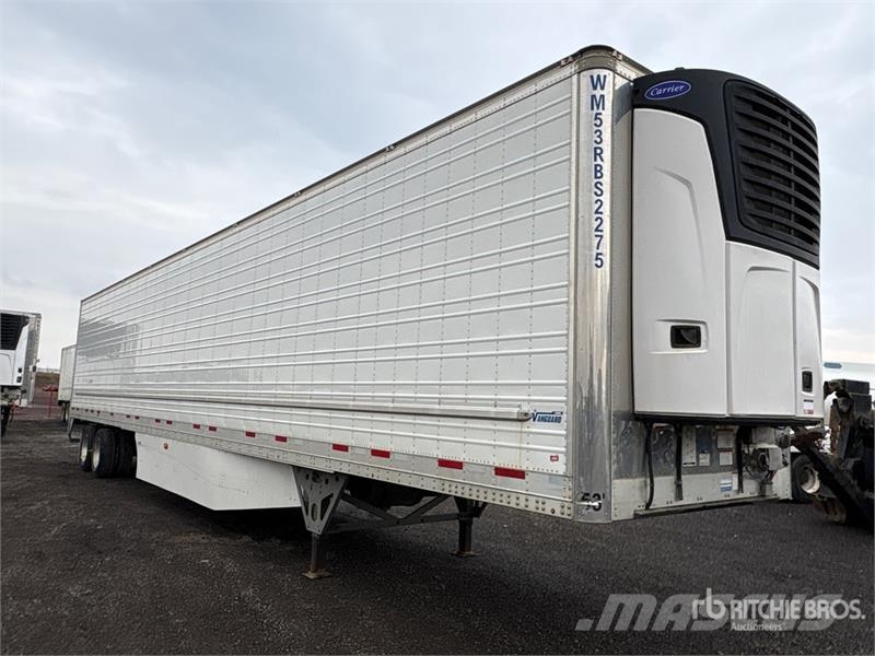 CIMC 53 ft T/A Refrigerated Trailer نصف مقطورات بدرجة حرارة قابلة للضبط