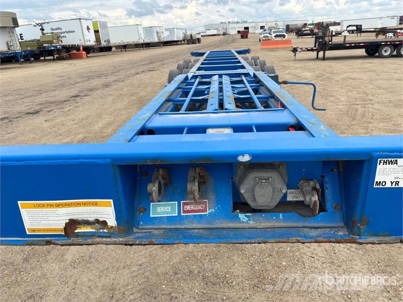 CIMC 53 ft Tri/A Extendable Container Trailer Containeranhänger