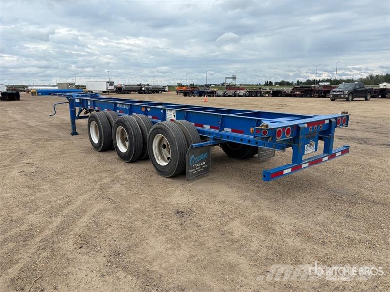 CIMC 53 ft Tri/A Extendable Container Trailer Containeranhänger