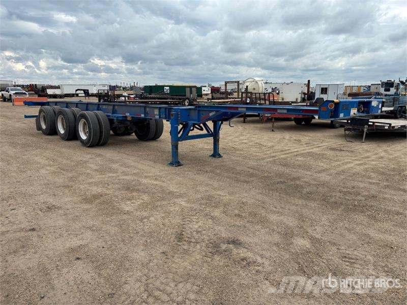 CIMC 53 ft Tri/A Extendable Container Trailer Containeranhänger