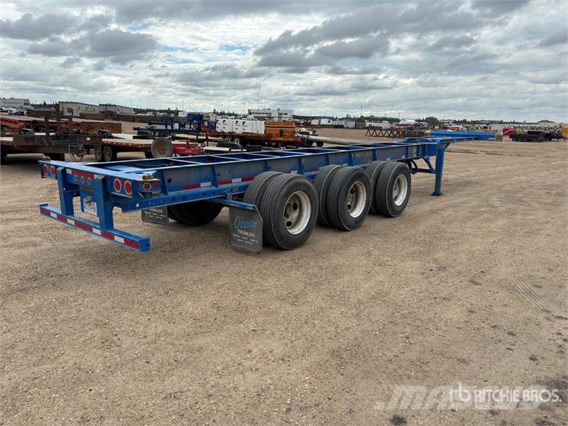 CIMC 53 ft Tri/A Extendable Container Trailer Containeranhänger