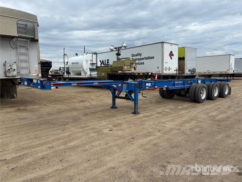 CIMC 53 ft Tri/A Extendable Container Trailer Containeranhänger