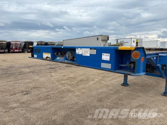 CIMC 53 ft Tri/A Extendable Container Trailer Containeranhänger
