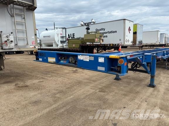 CIMC 53 ft Tri/A Extendable Container Trailer Containeranhänger