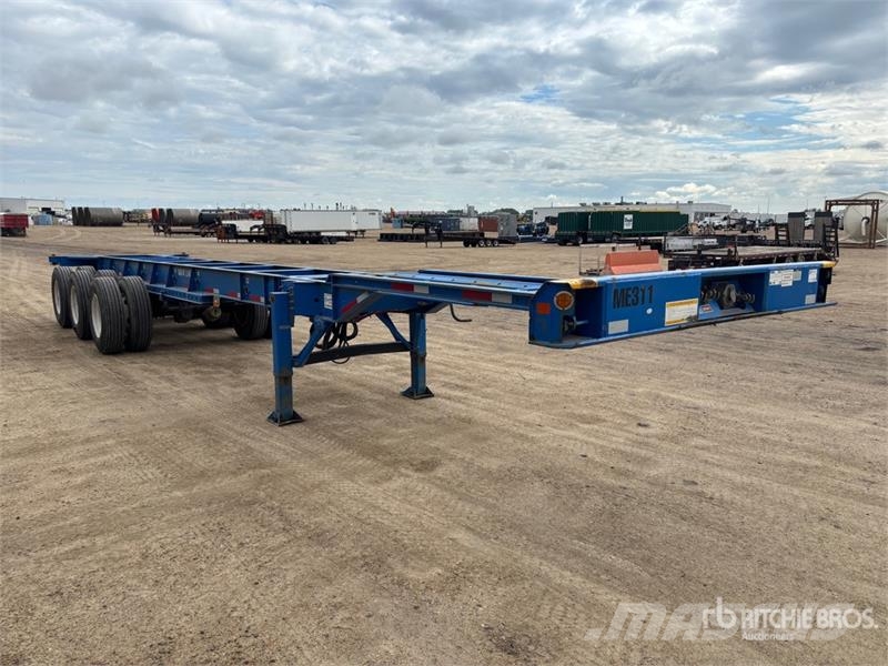 CIMC 53 ft Tri/A Extendable Container Trailer Containeranhänger