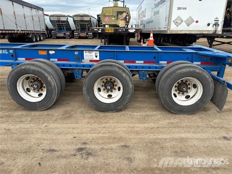 CIMC 53 ft Tri/A Extendable Container Trailer Containeranhänger