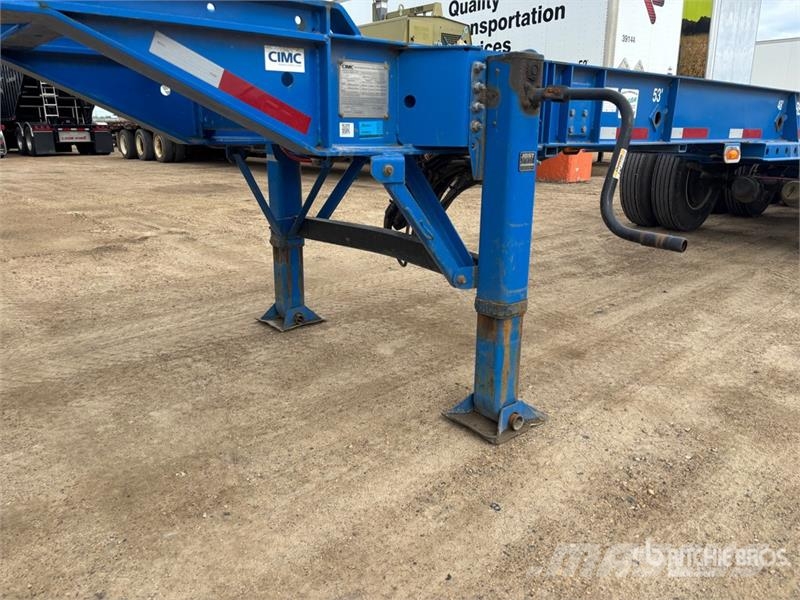 CIMC 53 ft Tri/A Extendable Container Trailer Containeranhänger