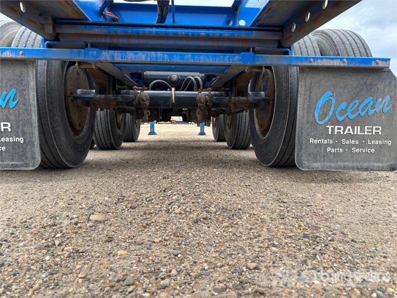 CIMC 53 ft Tri/A Extendable Container Trailer Containeranhänger