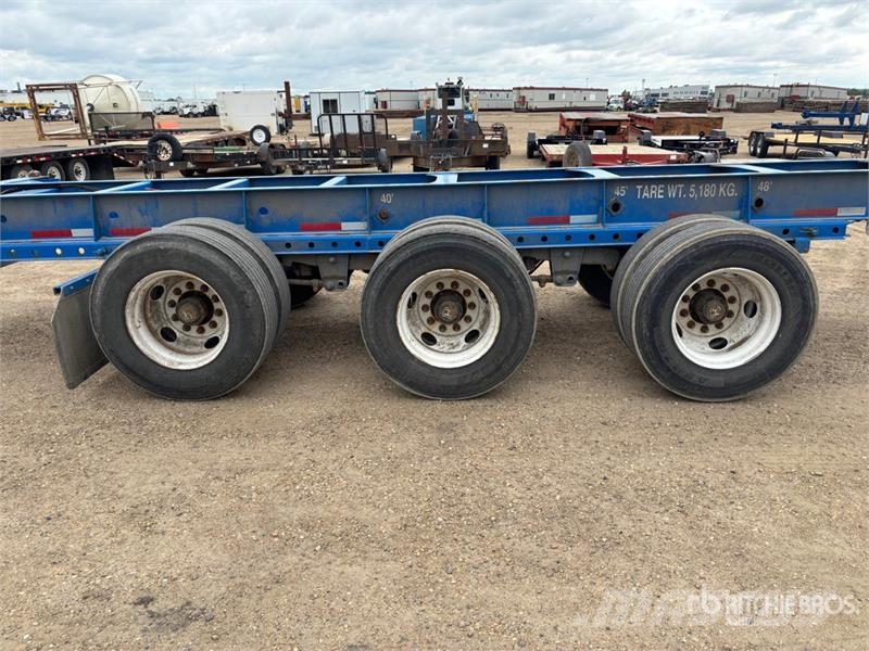 CIMC 53 ft Tri/A Extendable Container Trailer Containeranhänger