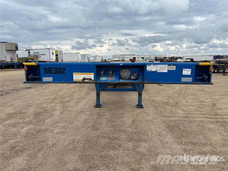 CIMC 53 ft Tri/A Extendable Container Trailer Containeranhänger