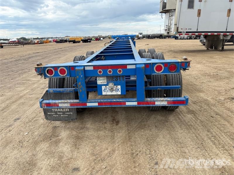 CIMC 53 ft Tri/A Extendable Container Trailer Containeranhänger