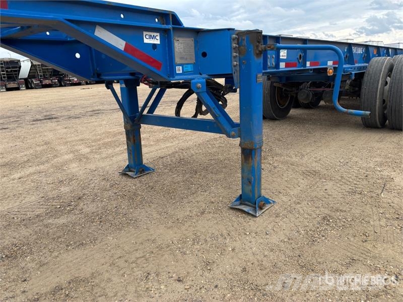 CIMC 53 ft Tri/A Extendable Container Trailer Containeranhänger