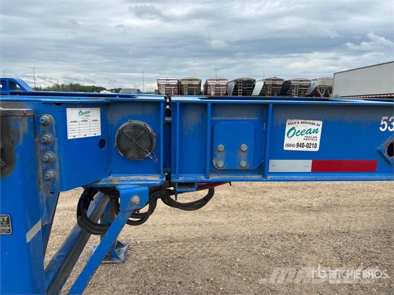 CIMC 53 ft Tri/A Extendable Container Trailer Containeranhänger